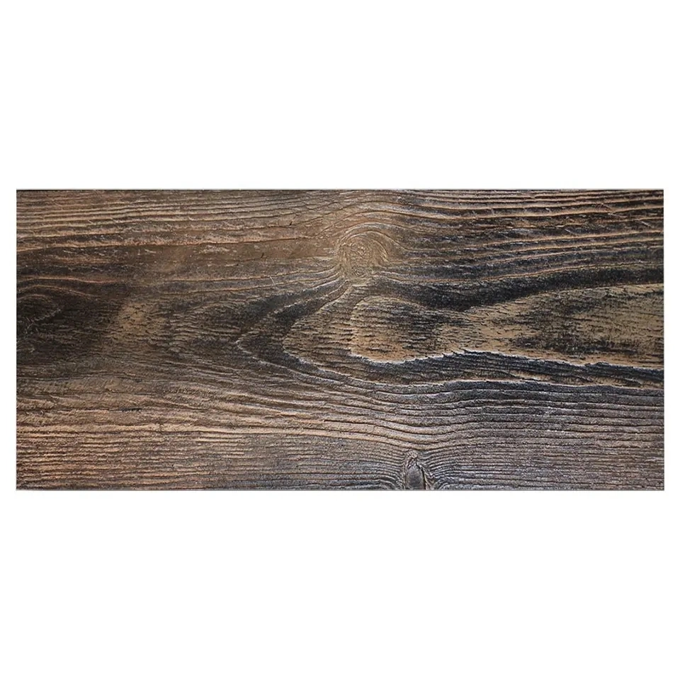 Large Solid Wood Imitation Texture Lightweight Flexible Soft Tile for Apartment Wall Decorations