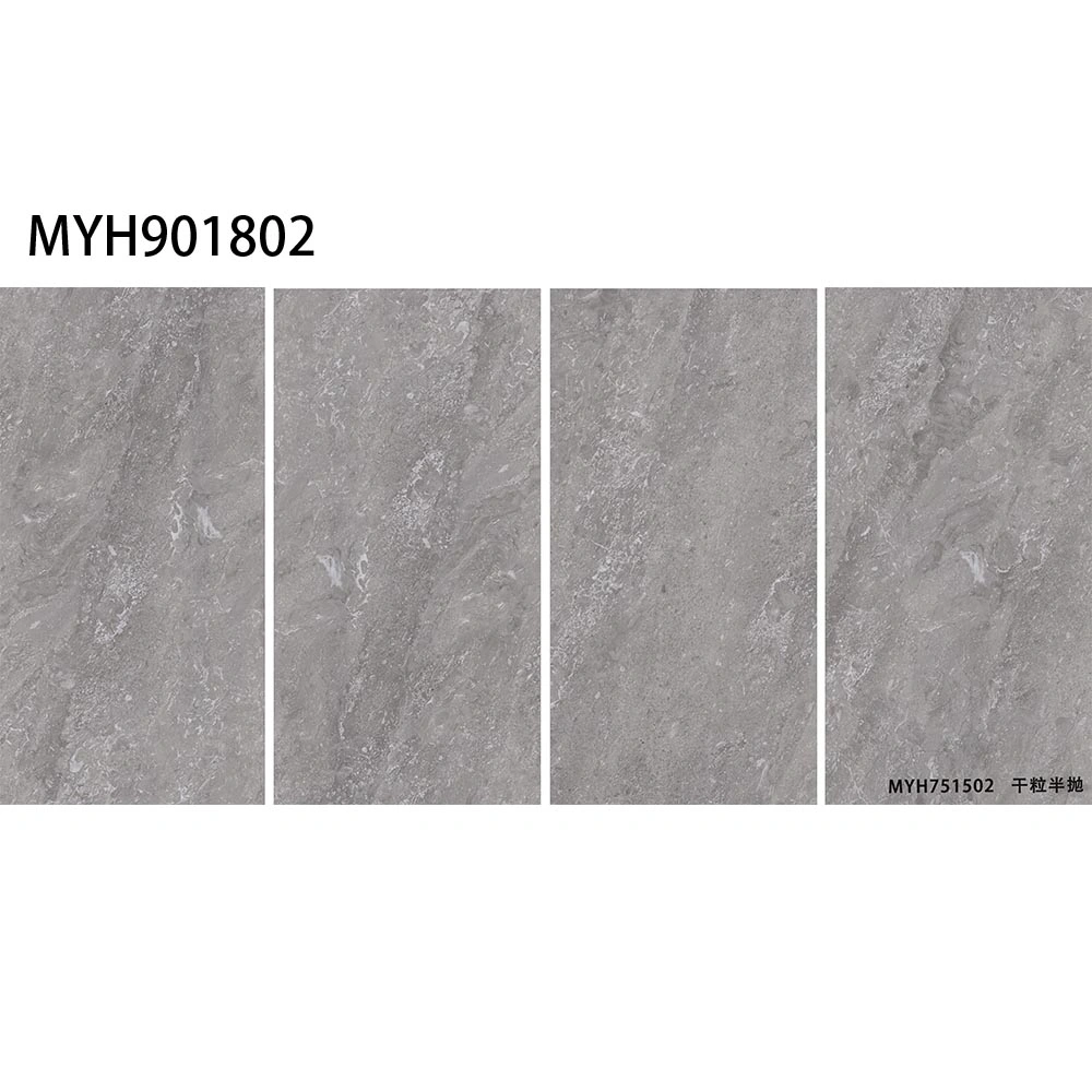 900X1800mm Construction Projects and House Construction Black White Light Color Pattern Dark Full Porcelain Wall Tiles Floor Tiles