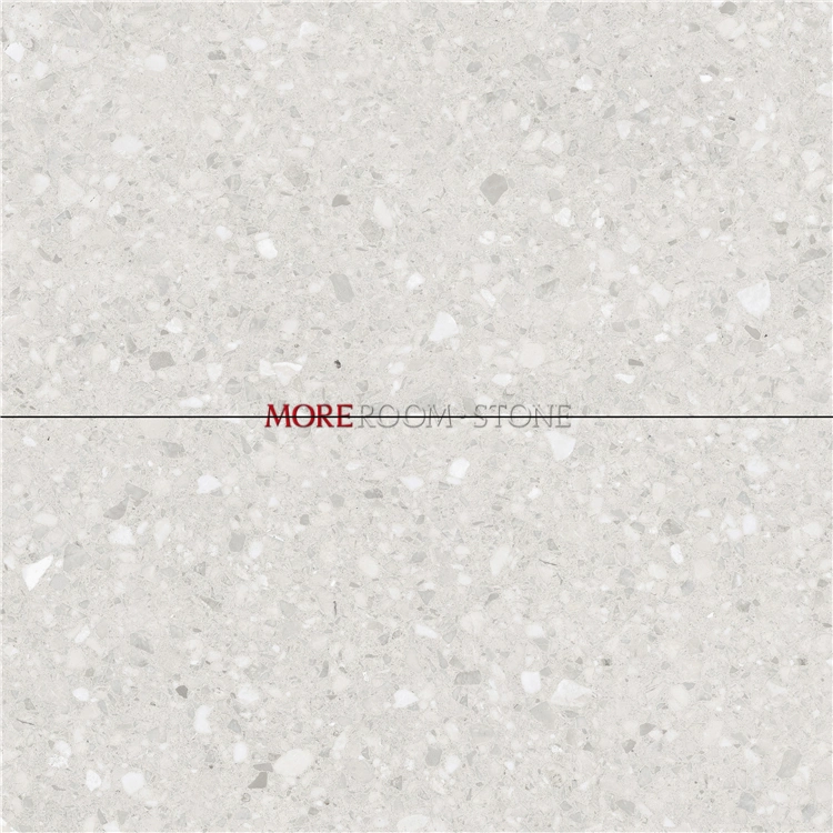 Foshan 600X1200 Big Size Living Room Design Crystal Terrazzo Texture Porcelain Tile Flooring for Sale