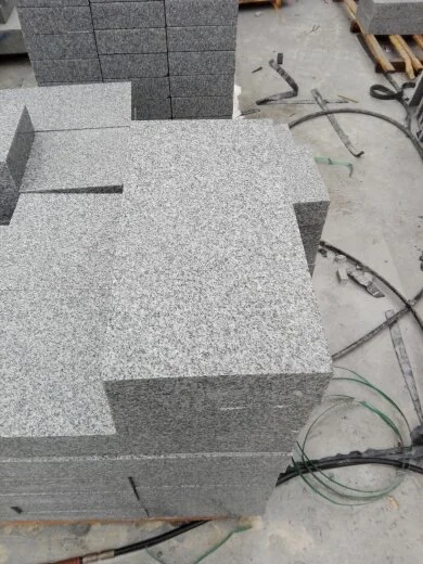 Chinese G603 Light Grey Granite Polished Tiles for Building Wall Facade &amp; Flooring