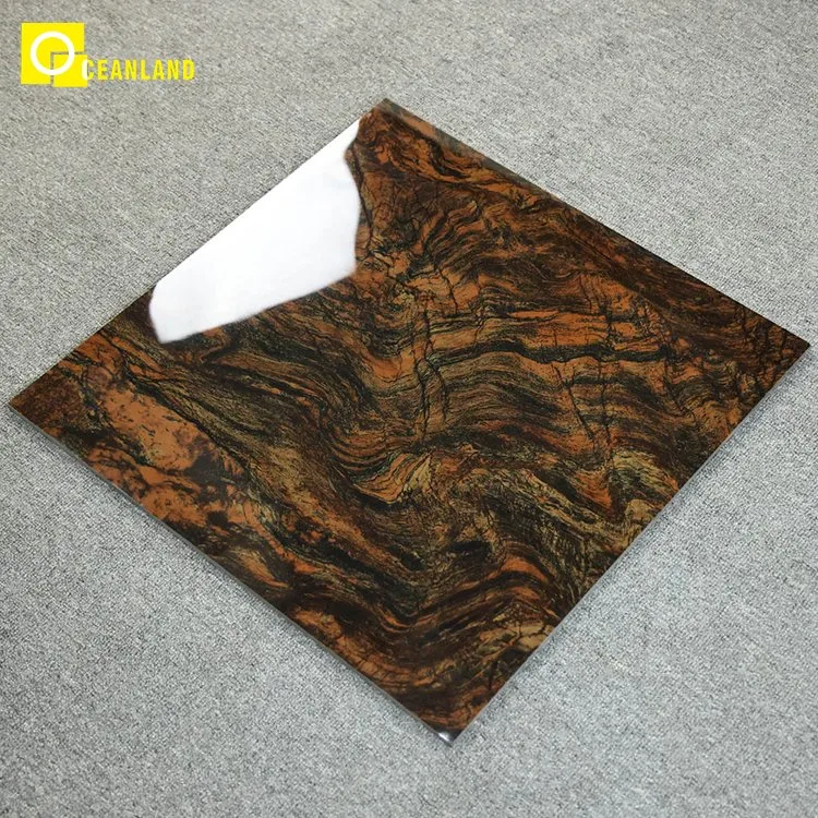 Kitchen Restaurant Luxury Marble Floor Tiles Foshan Factory Polished Porcelain Tile