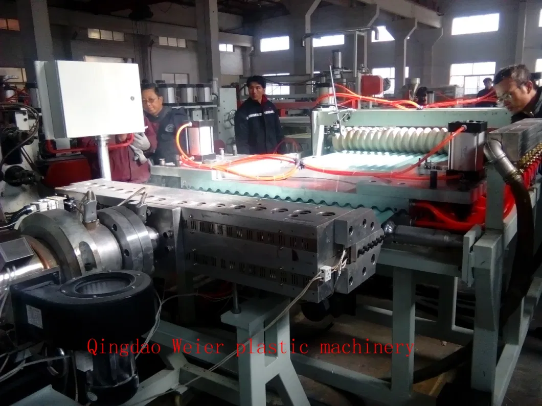 Plastic UPVC PVC Roofing Sheet Making Machine