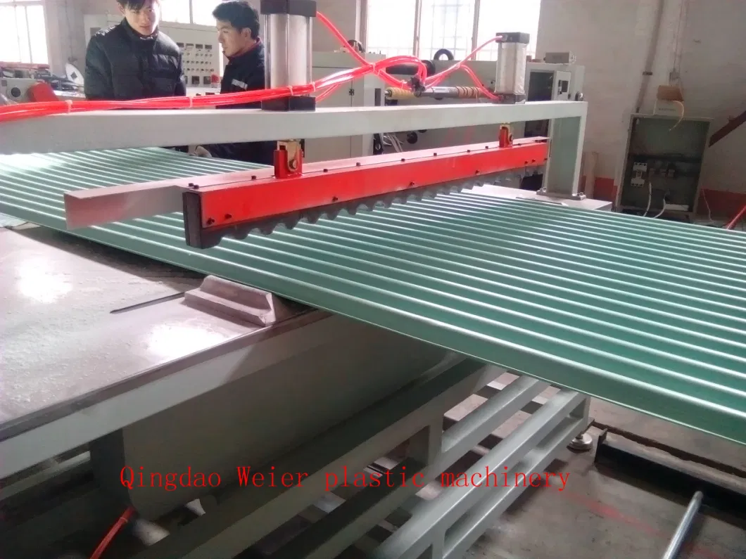 Plastic UPVC PVC Roofing Sheet Making Machine