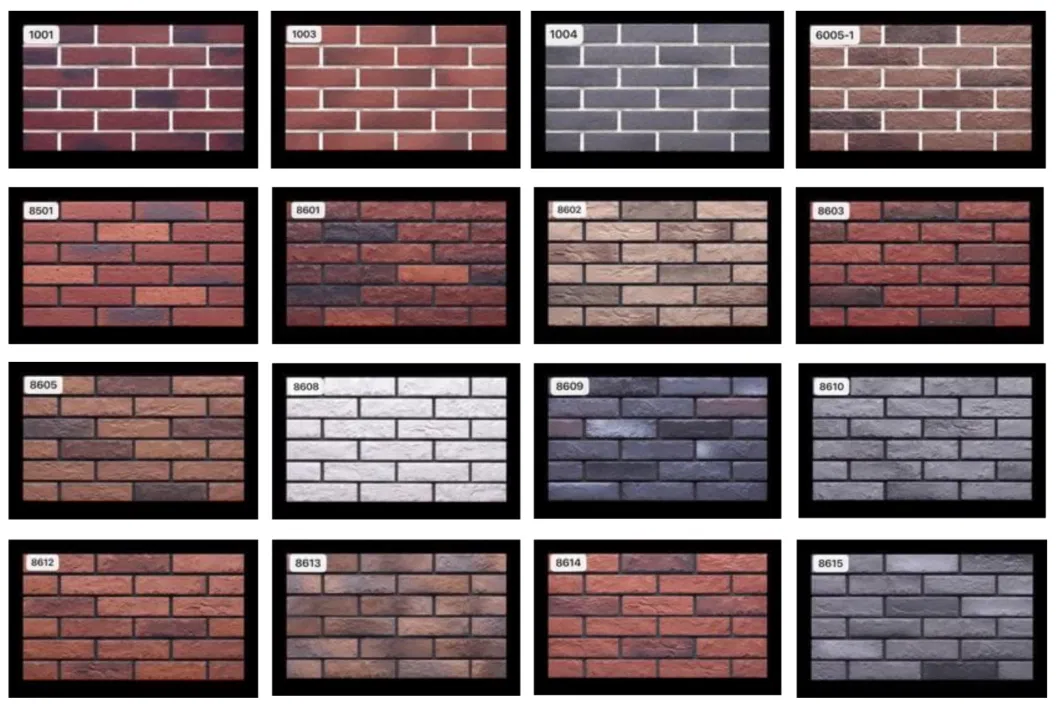 Standard Ceramic Wall Tile Sizes 3D Split Rocks Stone Exterior Ceramic Wall Tiles for Outdoor Use