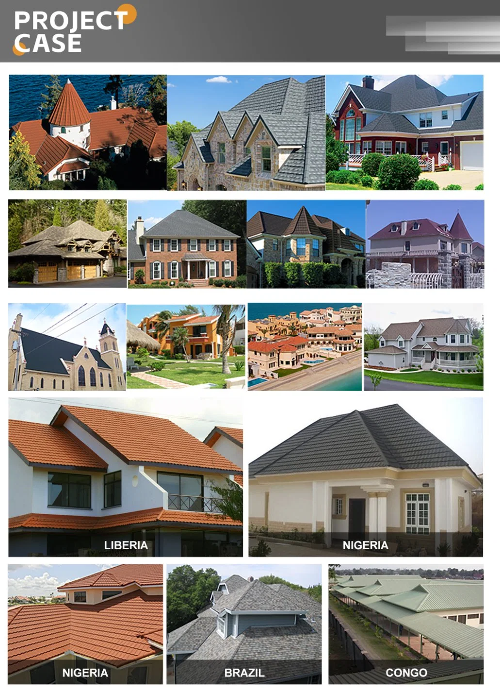 China Manufacturers Construction Materials Roofing Tiles Color Stone Coated Metal Roof Tiles Factory in Guangzhou