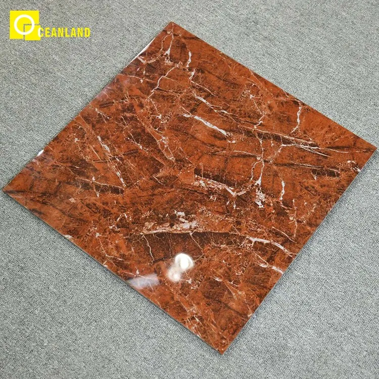 Kitchen Restaurant Luxury Marble Floor Tiles Foshan Factory Polished Porcelain Tile