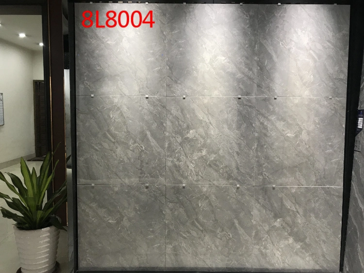 Glossy Floor Marble Tiles for Floor and Wall Glazed Porcelain Tiles Continuous Design