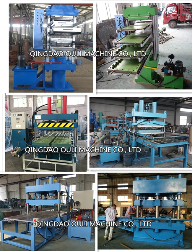 Rubber Tiles Vulcanizing Press Machine Made in China