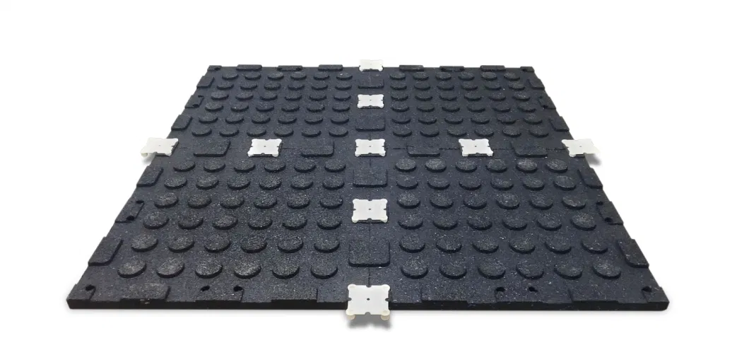 China Factory High Quality Indoor Interlocking Gym Rubber Floor Tile