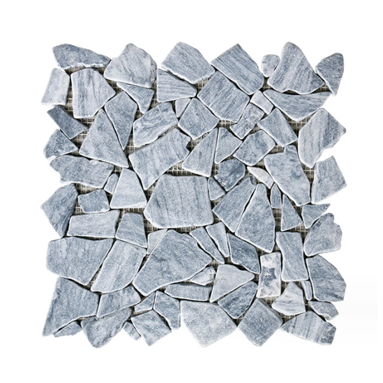 Luxury Random Marble Wall Decor Cream Beige Travertine Mosaic Tile for Kitchen and Bathroom Wall Tile