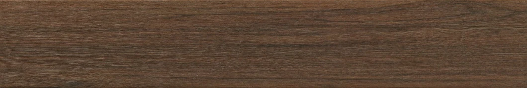 200*1000mm Dark Brown Wood Look Flooring Tile Porcelain Tile Foshan