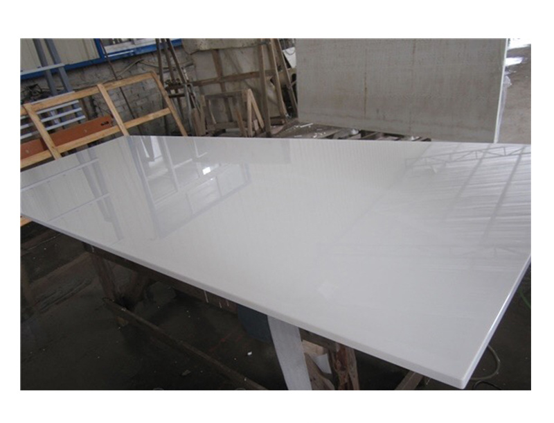 Super White Artificial Marble Engineered Marble Stone for Countertops/Vanity Tops/ Wall and Floor Tiles