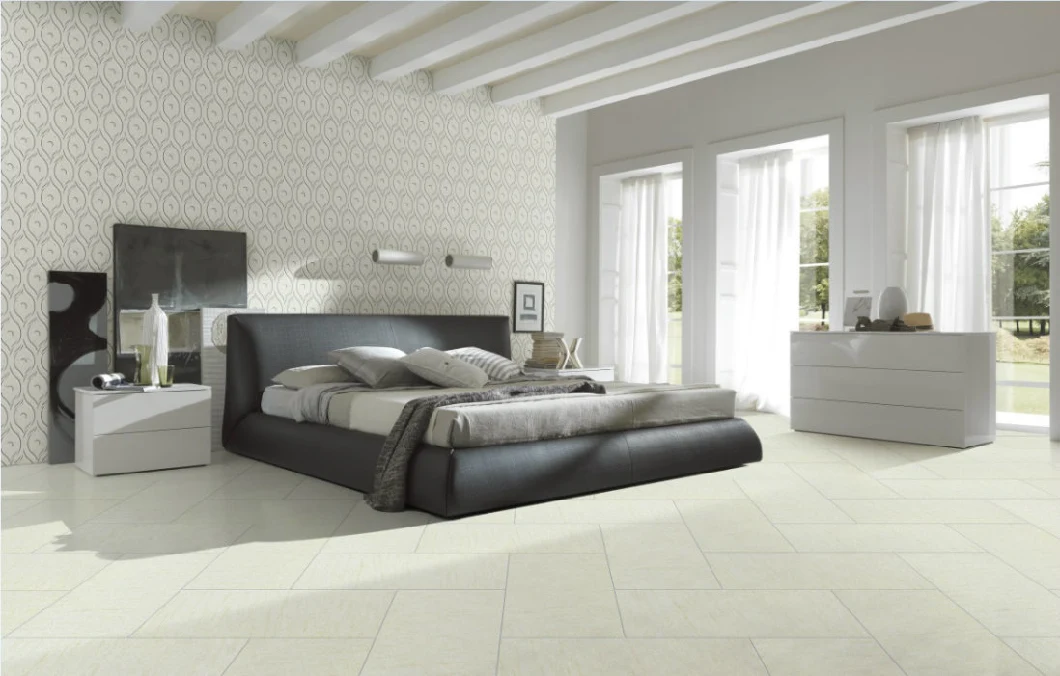 Non Slip Virified Ceramic Floor Tile Glazed Porcelain in Foshan