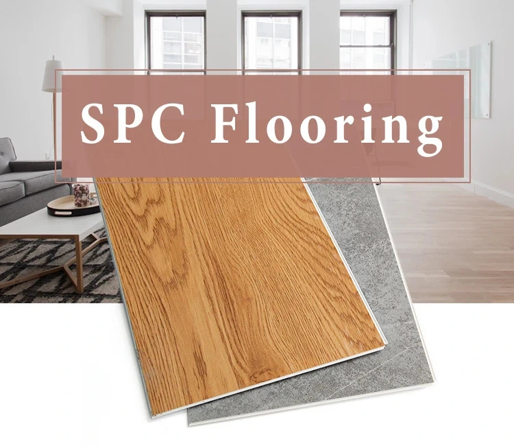 PVC Self Adhesive Tile Ceramic Laminate Flooring Spc Flooring