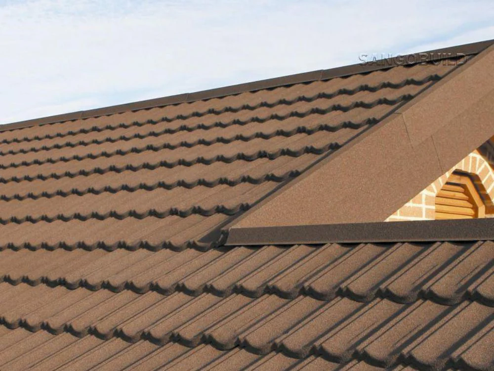 Oman Solar Roof Tiles Roofing Tile Stone Coated Roof Tile for Rooftop Made in China