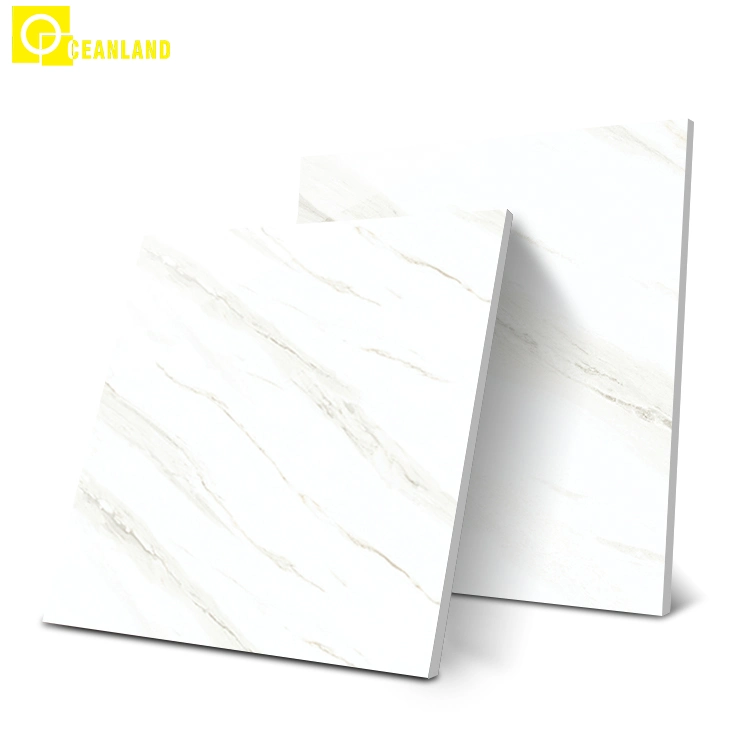 China Factory White Porcelanato 60X60 Flooring Polished Floor Porcelain Floor Tile