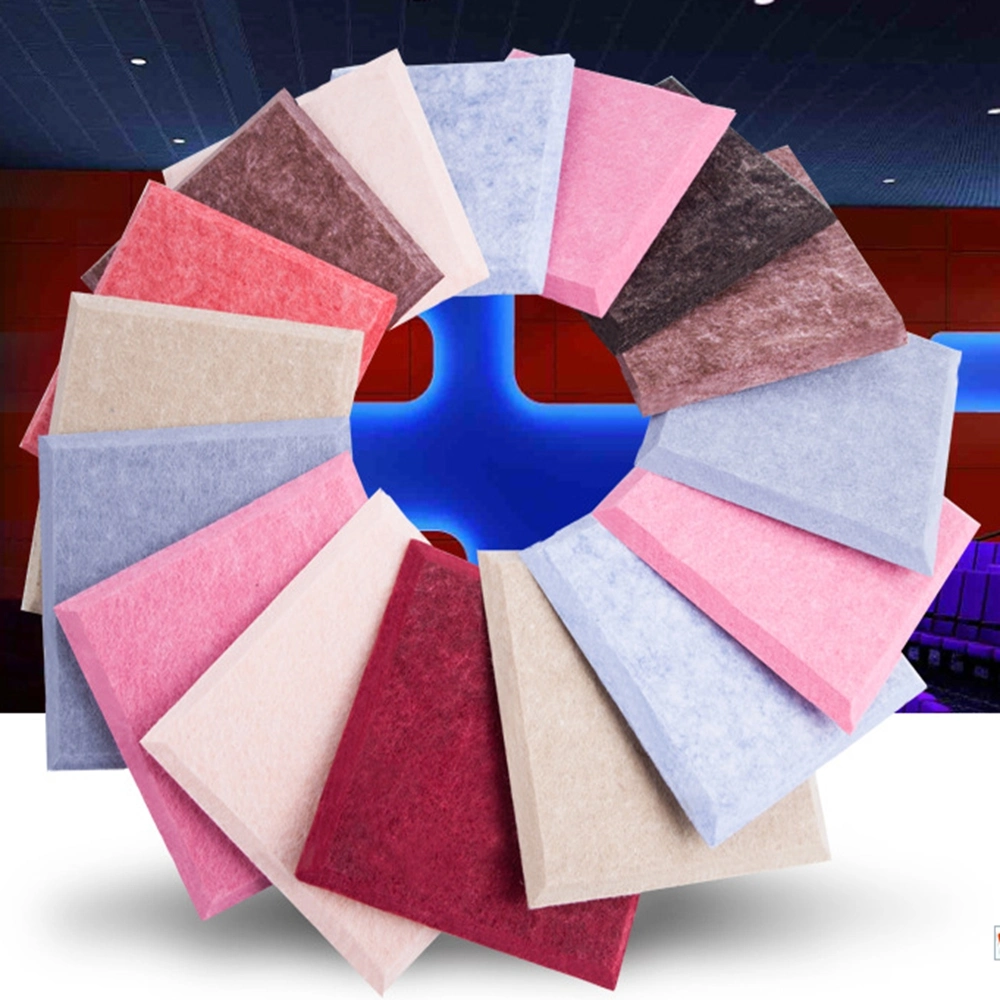 Polyester Felt Sound-Absorbing Tiles for Bar Wall, Home Theater Wall