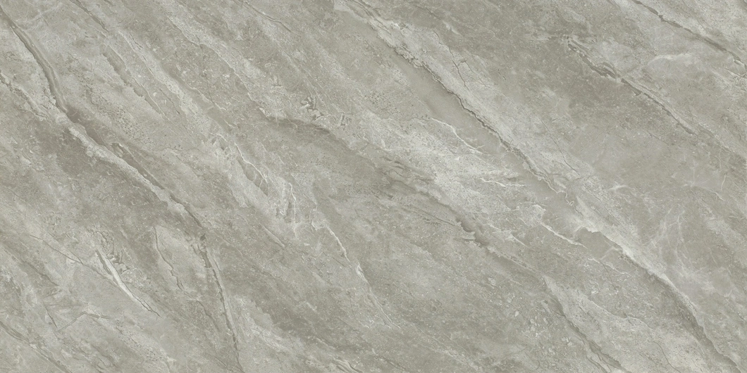 Full Polished Big Size 75X150cm Marble Look Grey Glazed Polished Porcelain Tiles for Wall