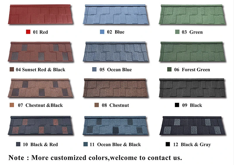 Hot Selling Product Roofing Metal Tiles Spanish Roof Tiles Monier Roofing Tiles