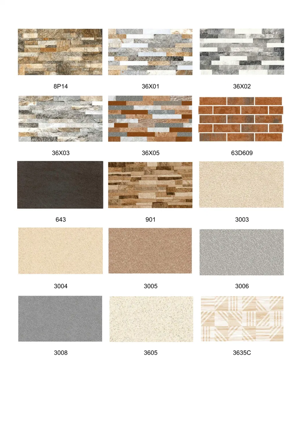 12X24 Stone Feature Wall Tiles Outdoor Decoration Ceramic Tiles