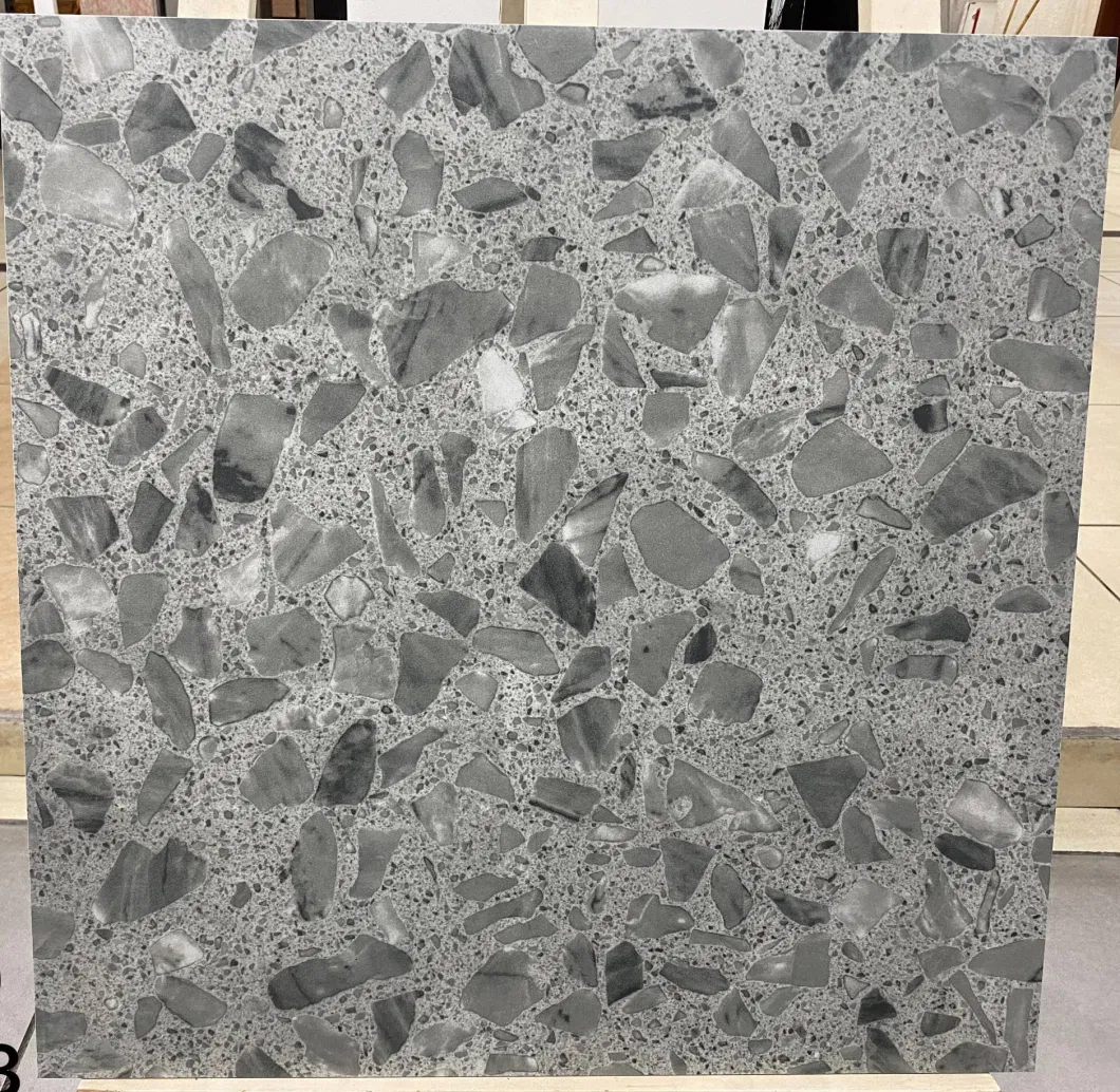 Home Decoration Building Material 600*600mm Porcelain Matte Floor Antique Terrazzo Rustic Tiles