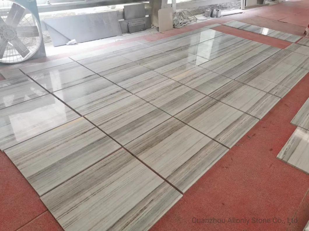 Wholesale Price Natural Stone Crystal Wood Veins Chinese Marble Floor Tiles