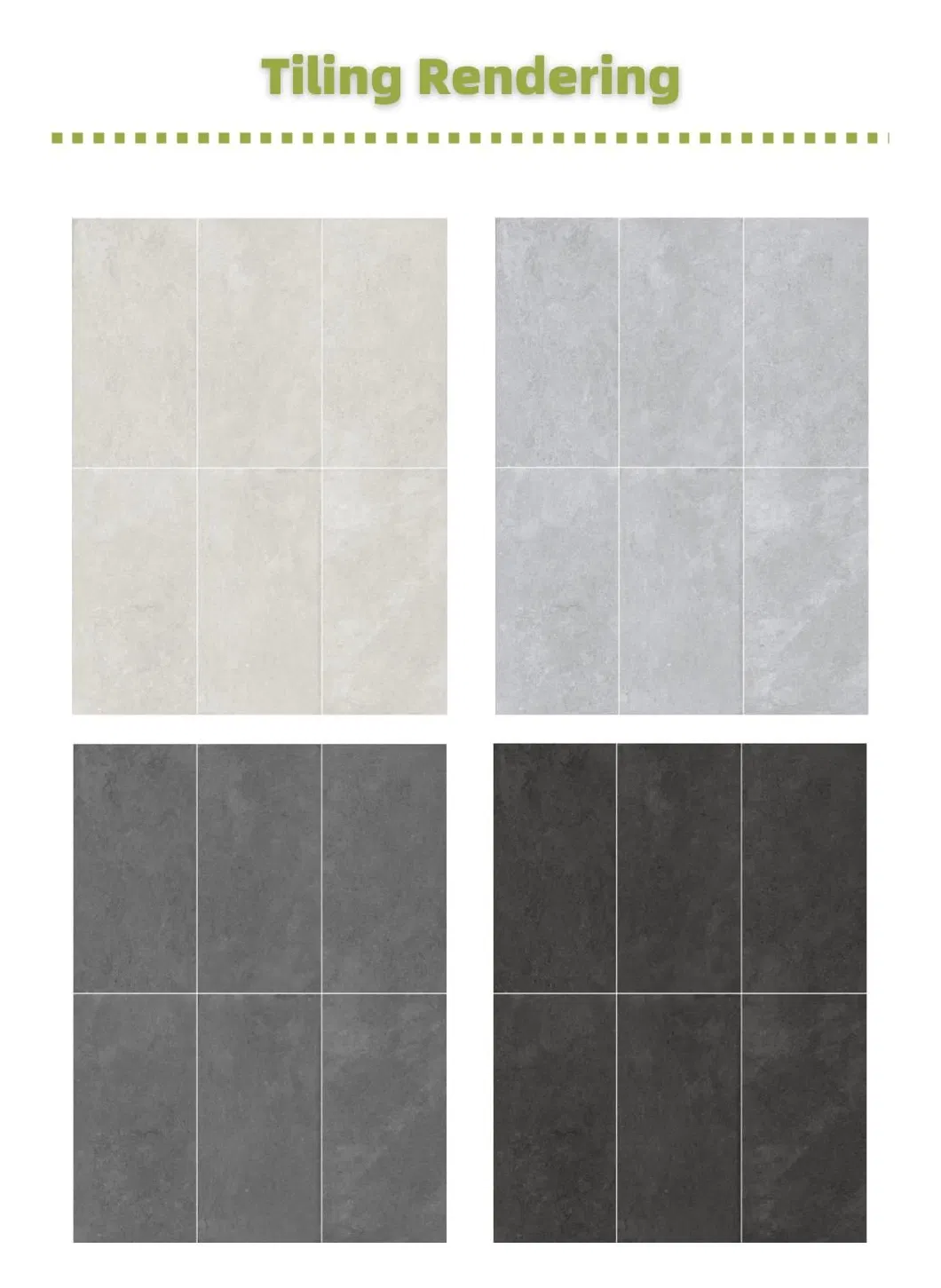 New Product 600X1200mm Non-Slip Outdoor Indoor Porcelain Floor Rustic Polished Glazed Ceramic Tile Modern Home Kitchen Bathroom Living Room Building Material