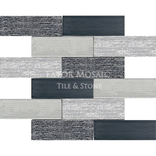 Mosaic Home Decorate Wall Tiles Glass Kitchen Backsplash Glass Mosaic Tile Factory Wholesale Price