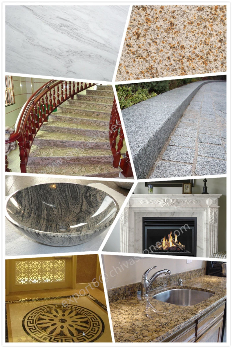 Bianco/Cristal Granite Walling/Flooring/Staircase Cheap Grey Sesame Granite Stone Paving Tiles/Slabs