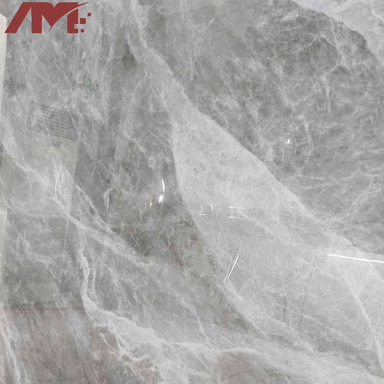 Foshan Latest Home 750X1500mm Gray Floor Wall Tile Polished Big Slab Tiles