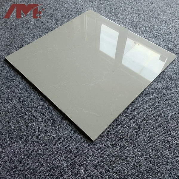 Foshan Light Yellow Home Wall Floor Full Polished Porcelain Tile