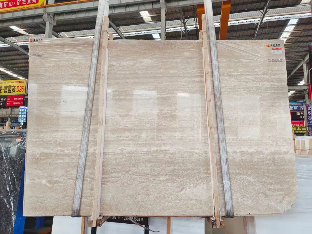 Italy Ivory White Travertine for Flooring and Wall Tile