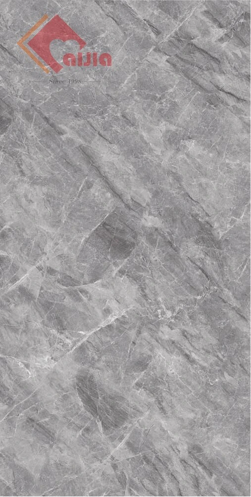 Gray Light Colour 750*1500mm Fullbody High Quality Marble Look Porcelain Wall Floor in Living Room/Kitchen Decoration Building Material Polished Ceramic Tile