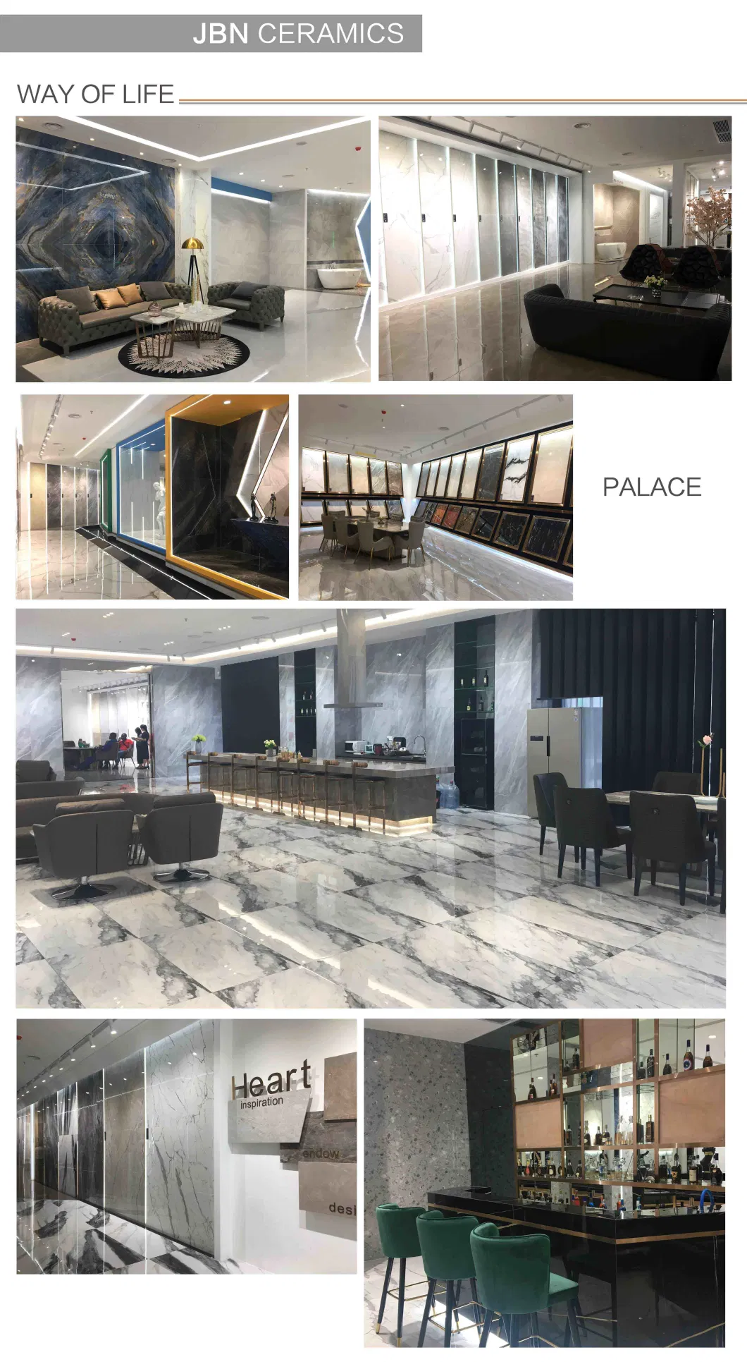 Big Size Tiles New Marble Design Building Material Full Body Ceramic Glazed Full Polished Porcelain Wall and Floor Tile