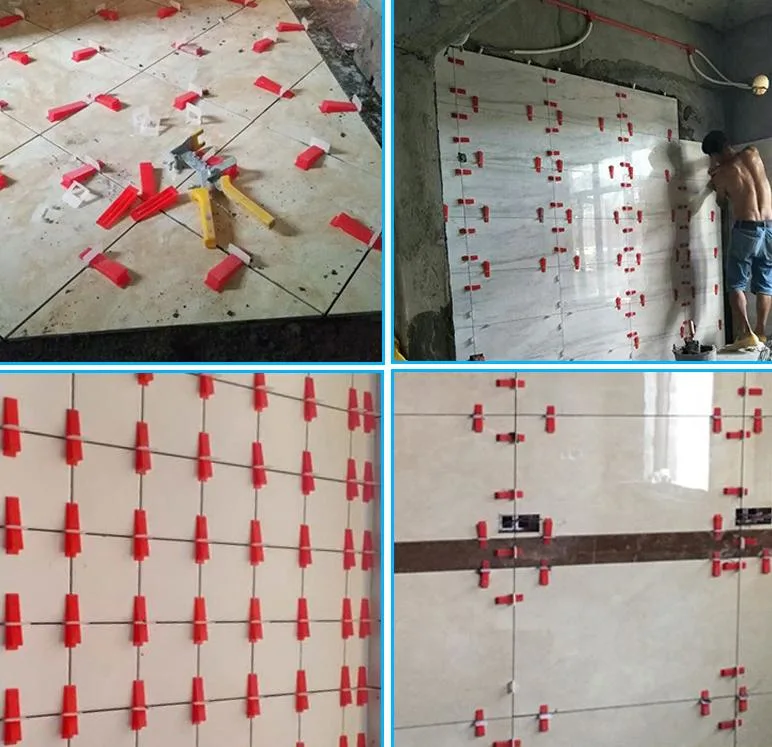 Plastic Tile Leveling System / Clips and Wedges Ceramic Tile Leveling /Install Tools Tile Leveling System Spacer