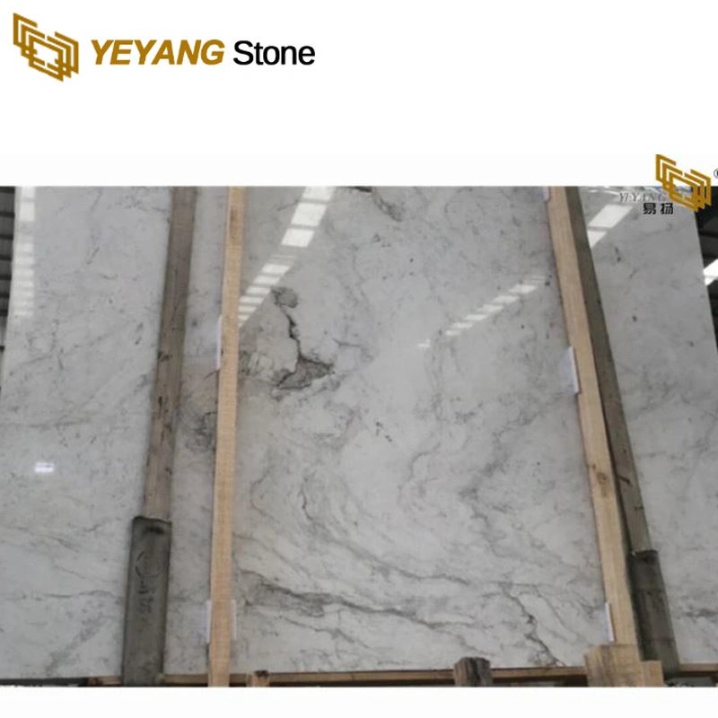 Natural Stone White/Grey Slab Marble for Countertops/Vanity Tops/Wall Tiles/Flooring Tiles