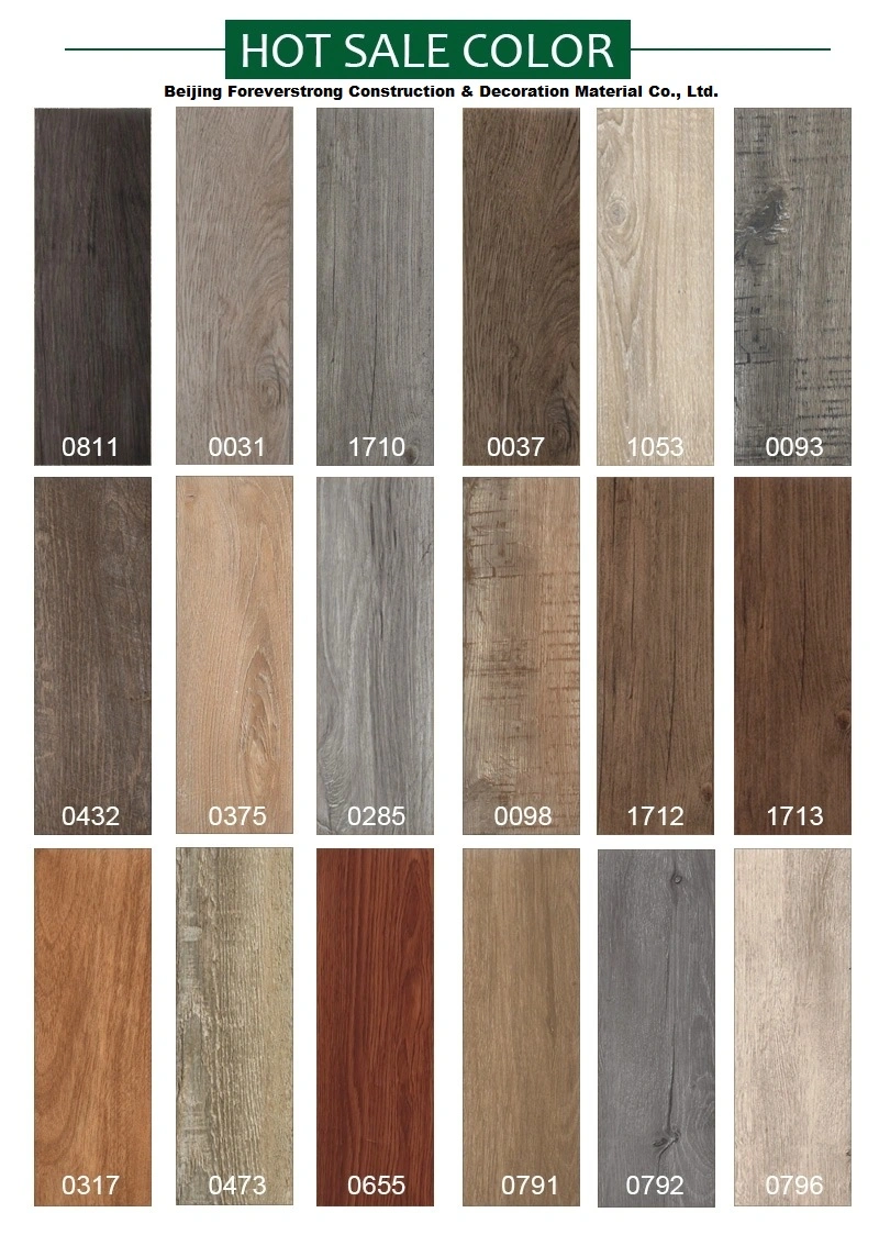 China Factory Unilin Valinge Click Wooden Color Spc Floor Plank Spc PVC Laminate Flooring Waterproof Spc Lvt EVA IXPE PVC Rigid Vinyl Plank Floor Tiles