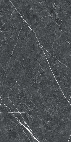 24X24&quot; Dark Grey Marble Style Soft Gloss Kitchen Floor Tile