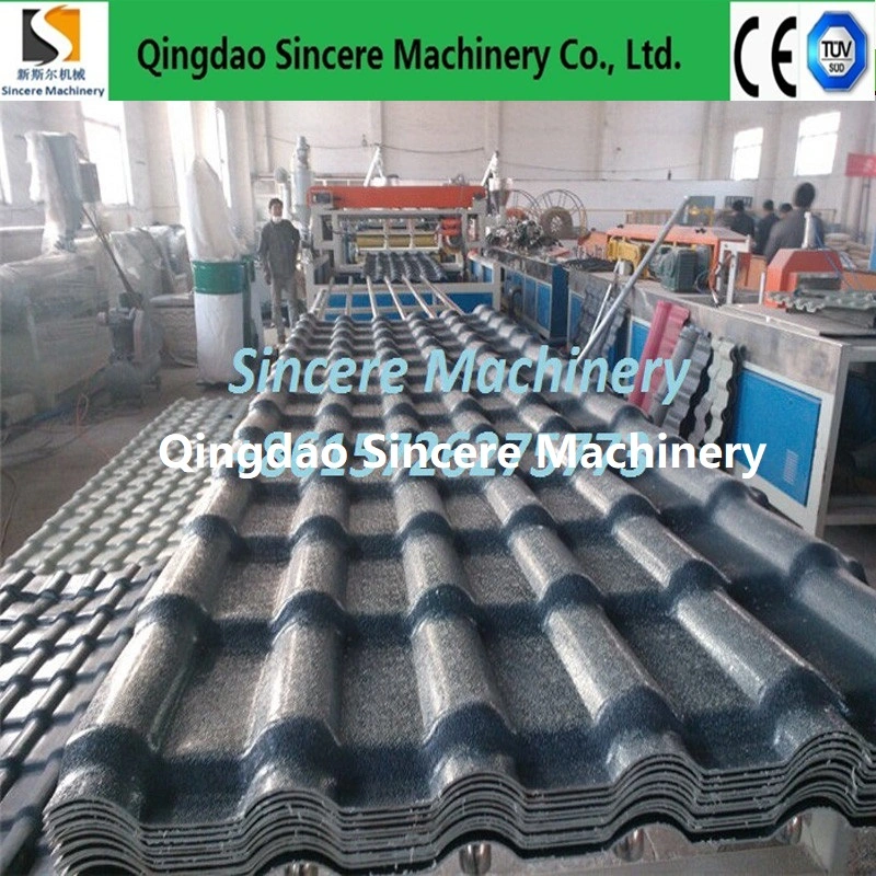 PVC Roofing Sheet Making Machine Plant Extruder Production Machine Extrusion Line