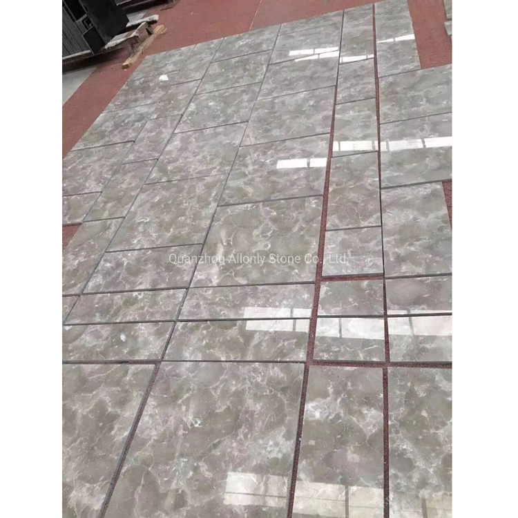 Natural Persian Milly Grey Marble Tunisia Stone Tiles /Bossy Perlato Grey Floor Slab