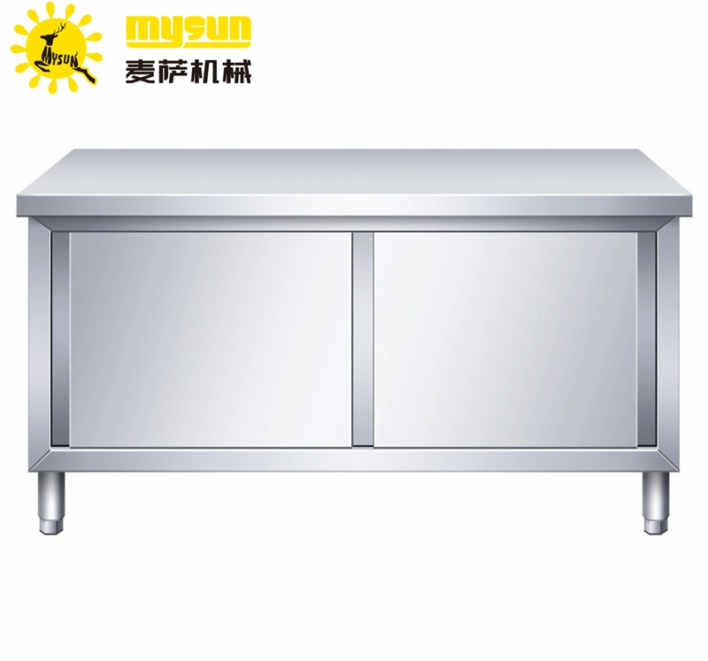 Kitchen Equipment Commercial Kitchen Large Capacity Single-Pass Restaurant Kitchen Worktable