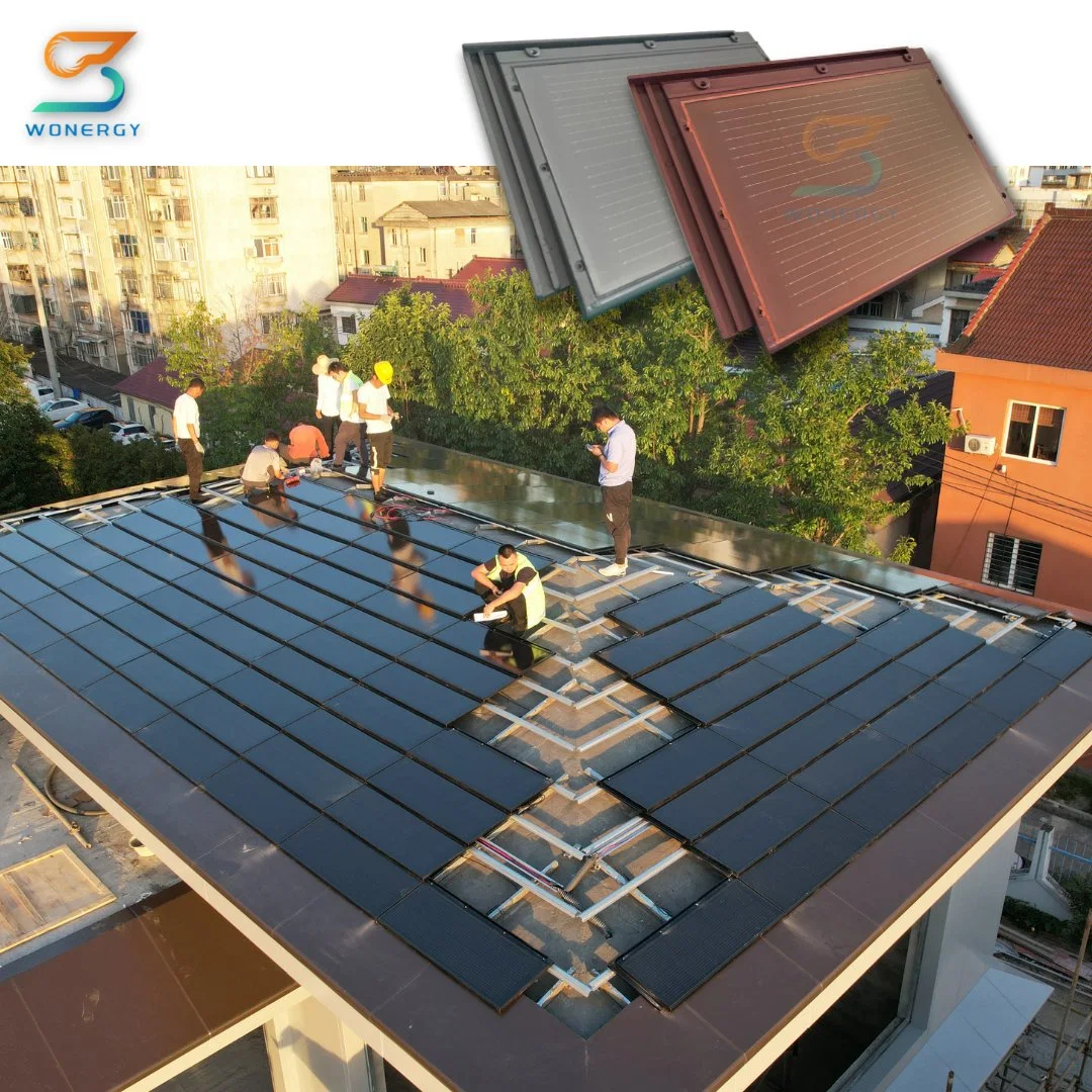 China Manufacturer Direct Selling Solar Tiles Photovoltaic Roof Household BIPV Solar Roof Tiles