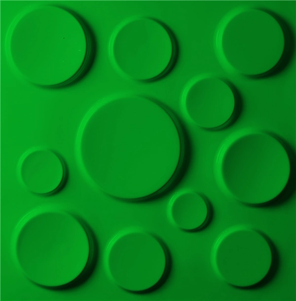 Plastic 3 Dimensional Decorative Interior Wall Cladding for Home
