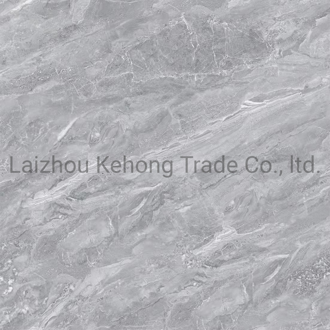 Grey Polished Vitrified Marble Porcelain Ceramic Floor Bathroom Wall Tile