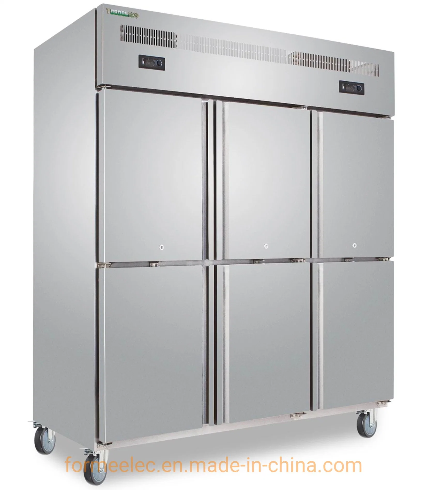 1600L Commercial Kitchen Freezer Kitchen Refrigeration Equipment Air Cooling Kitchen Refrigerator