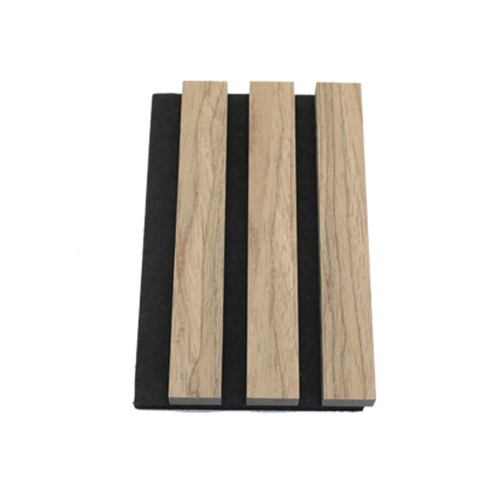 Acoustic Panels Sound Absorbing 3D Wood Wall Tiles Wood Slat Wall Panels