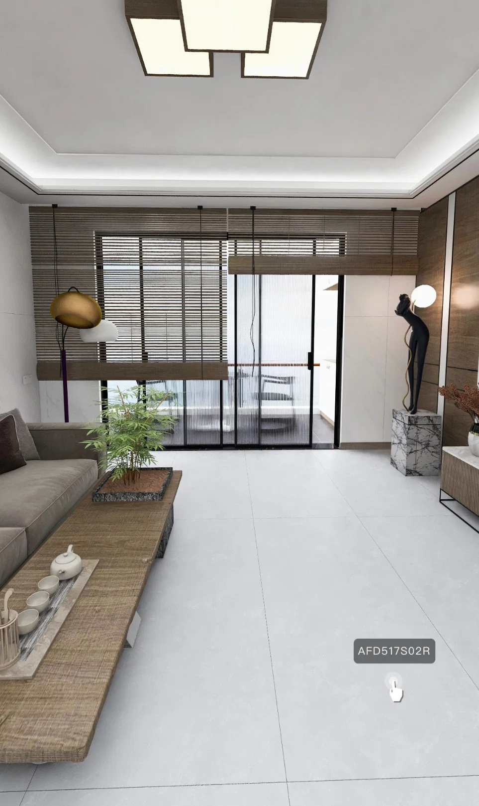 Made in China Modern Chinese Wind Built Floor Tiles 600*1200
