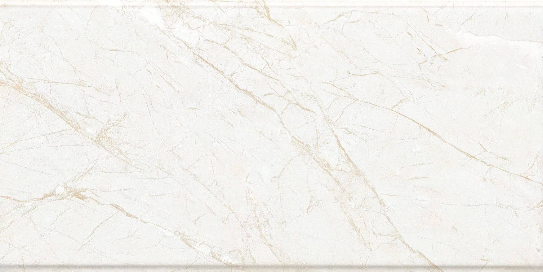 300X600 Glossy Surface White Color Marble Ceramic Tile for Bathroom Wall