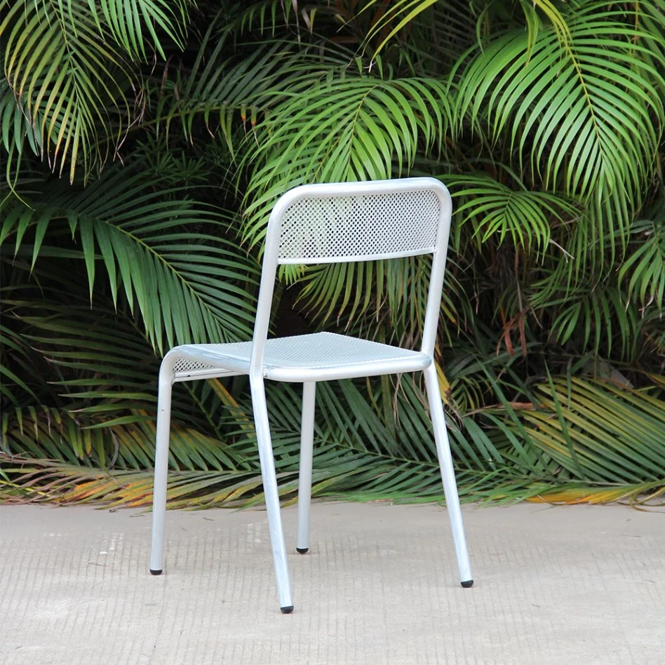 Wholesale Garden Patio Dinning Room Simple Design Aluminum Outdoor Dining Chair