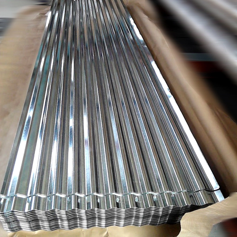 26 Gauge 4FT X 8FT Sheets Corrugated Galvanized Steel Sheet Metal Roof Tiles Wall